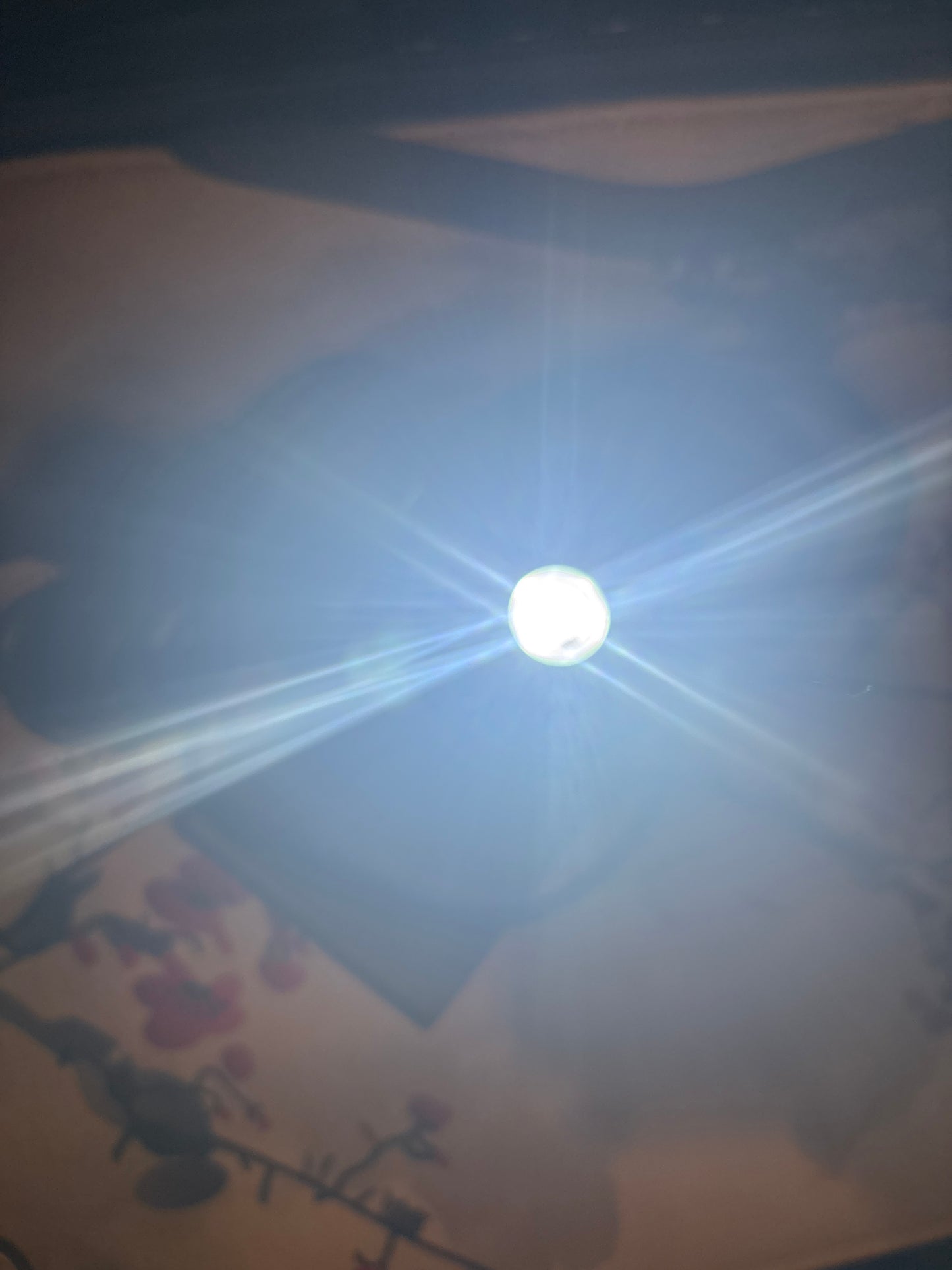 Battery powered rock light