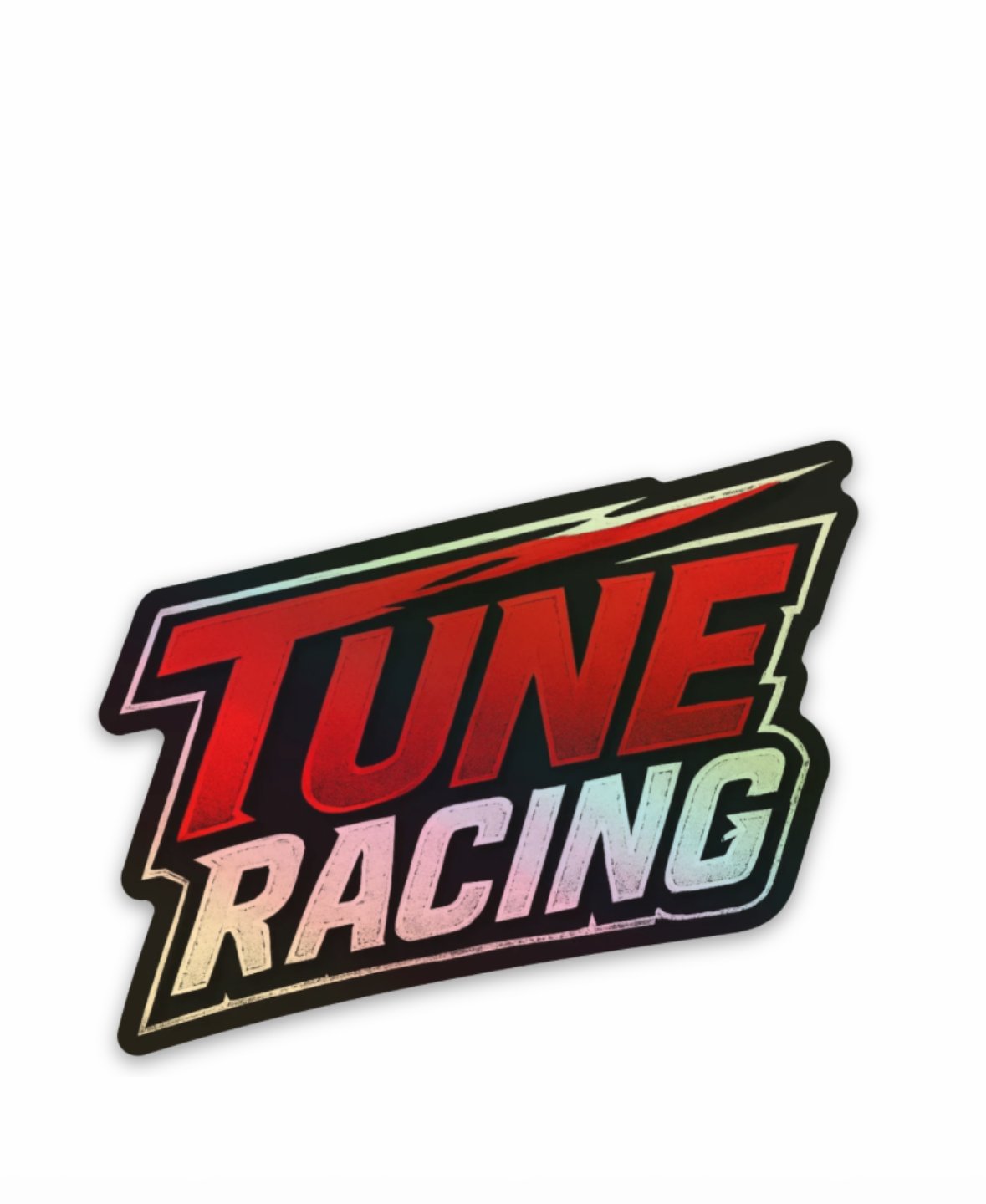 Tune racing sticker