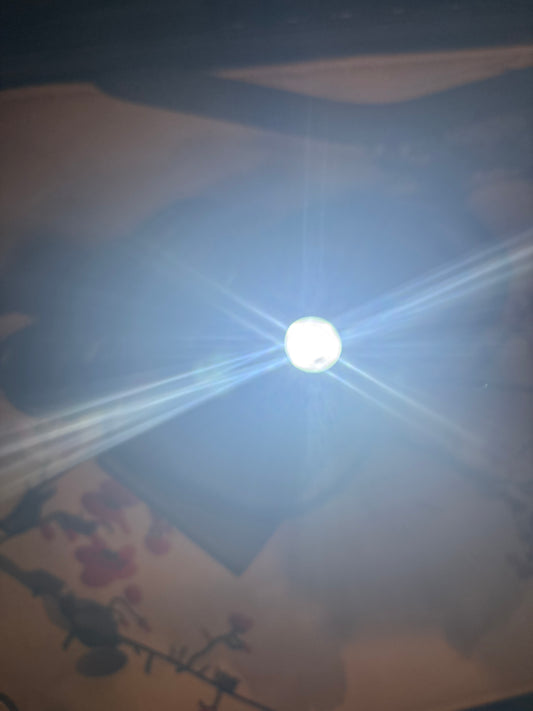 Battery powered rock light