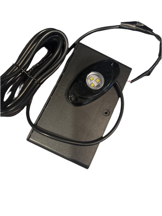 Battery powered rock light