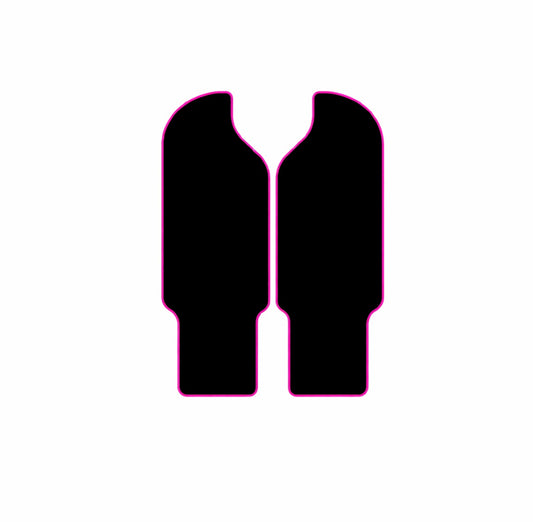 Dnm fork guard decals