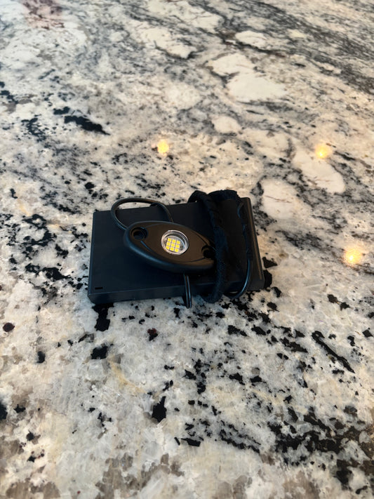 Battery powered rock lights