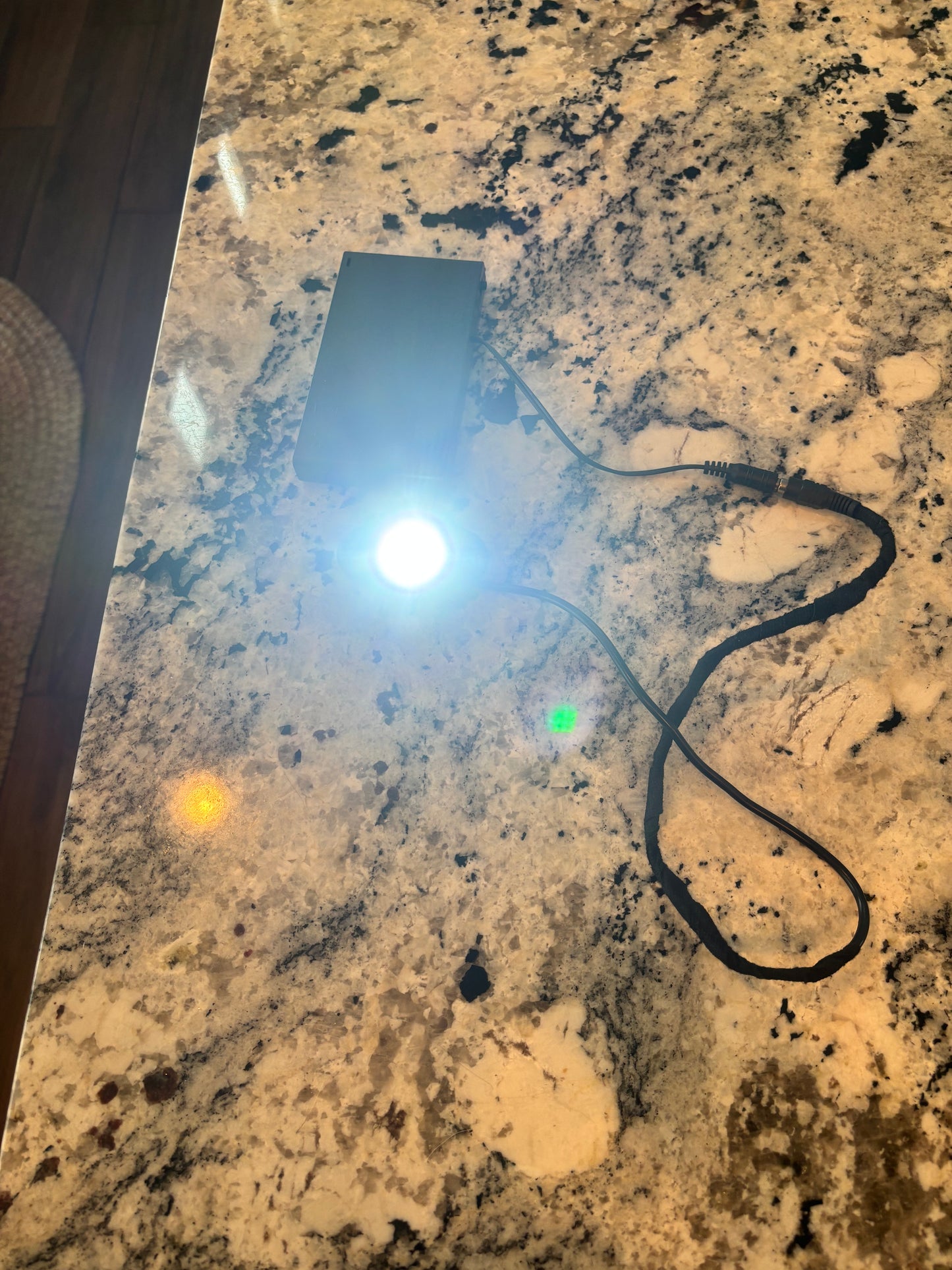 Battery powered rock lights